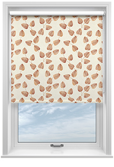 Alessio, Tangerine - Twist&Fit Roller Blind